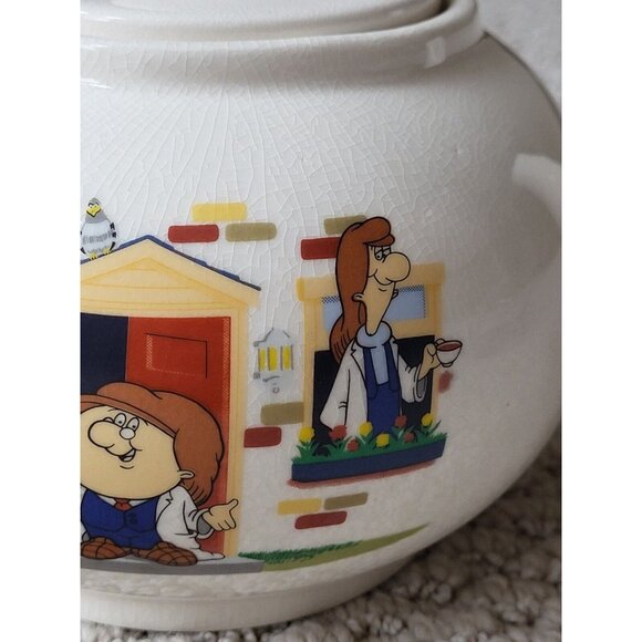 Tetley Character Teapot White Ceramic Collectible - Picture 4 of 11